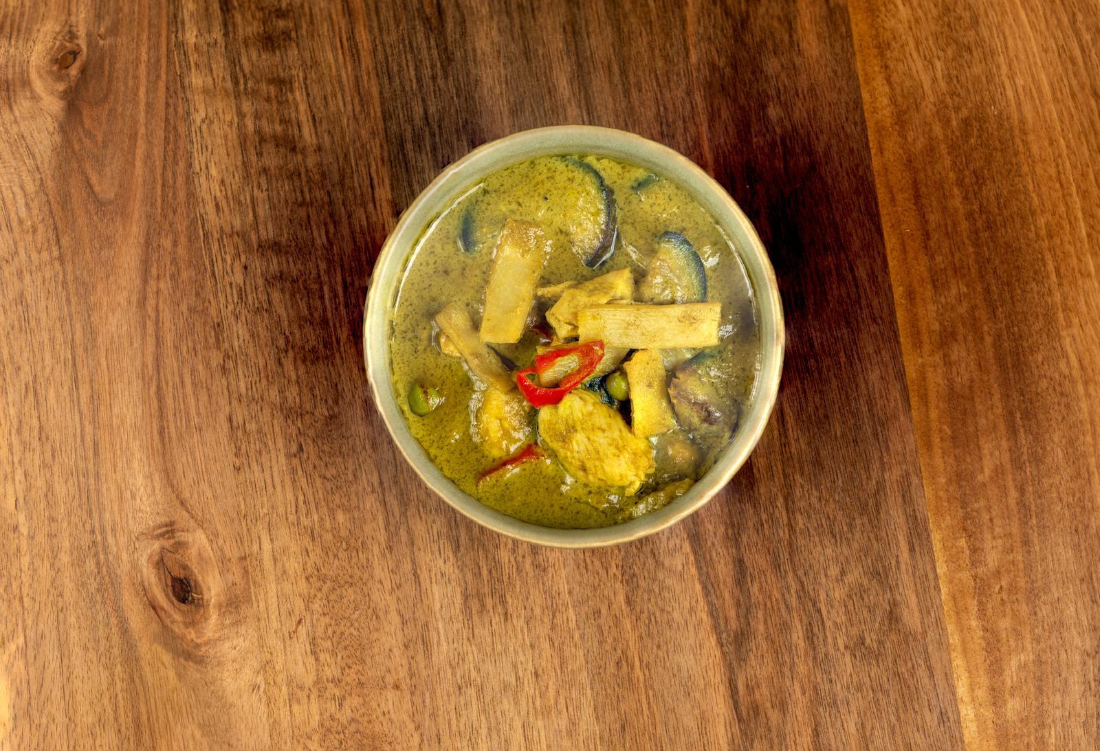 Green Prawn Curry
