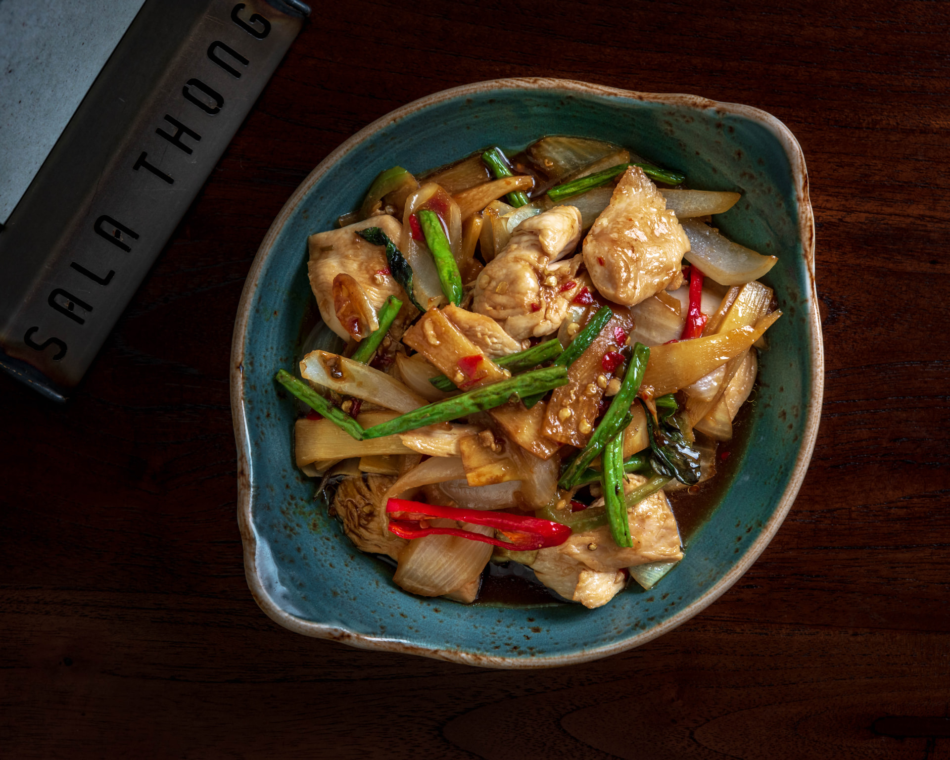 Pad Kra Pao Chicken · ผัดกะเพราไก่