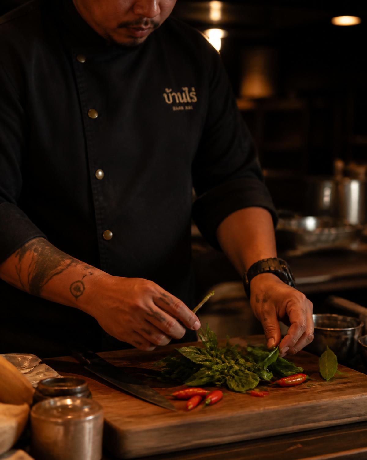 Our chef at work